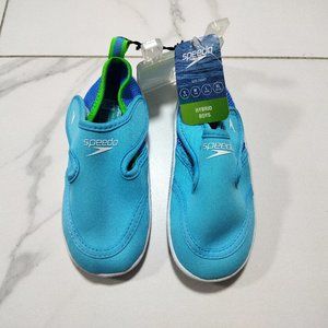 New Electric Blue Speedo Kids Water Shoes